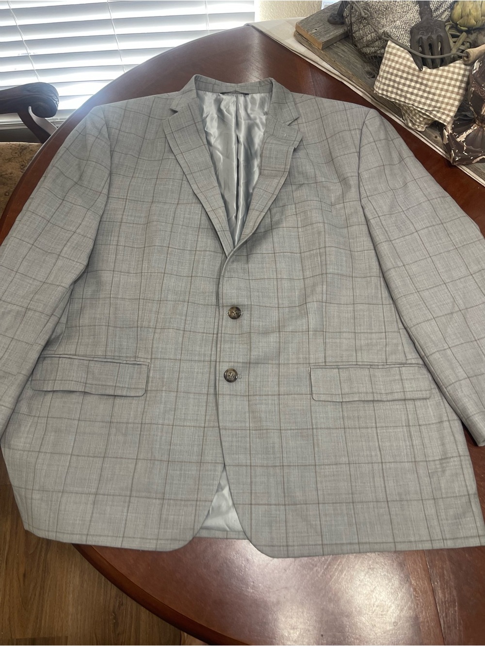 Ralph Lauren sport coat total stretch 100% wool suit